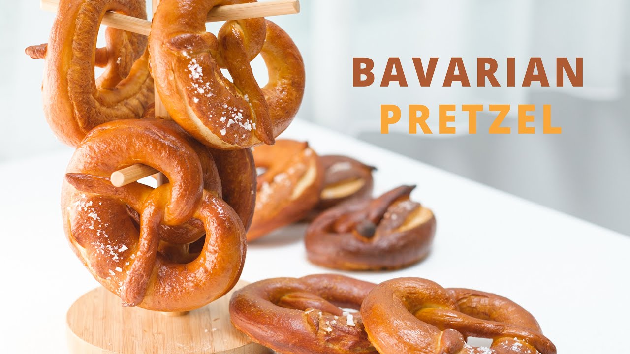 在家也能輕鬆做出 德國紐結麵包 Bavarian Pretzel recipe ASMR
