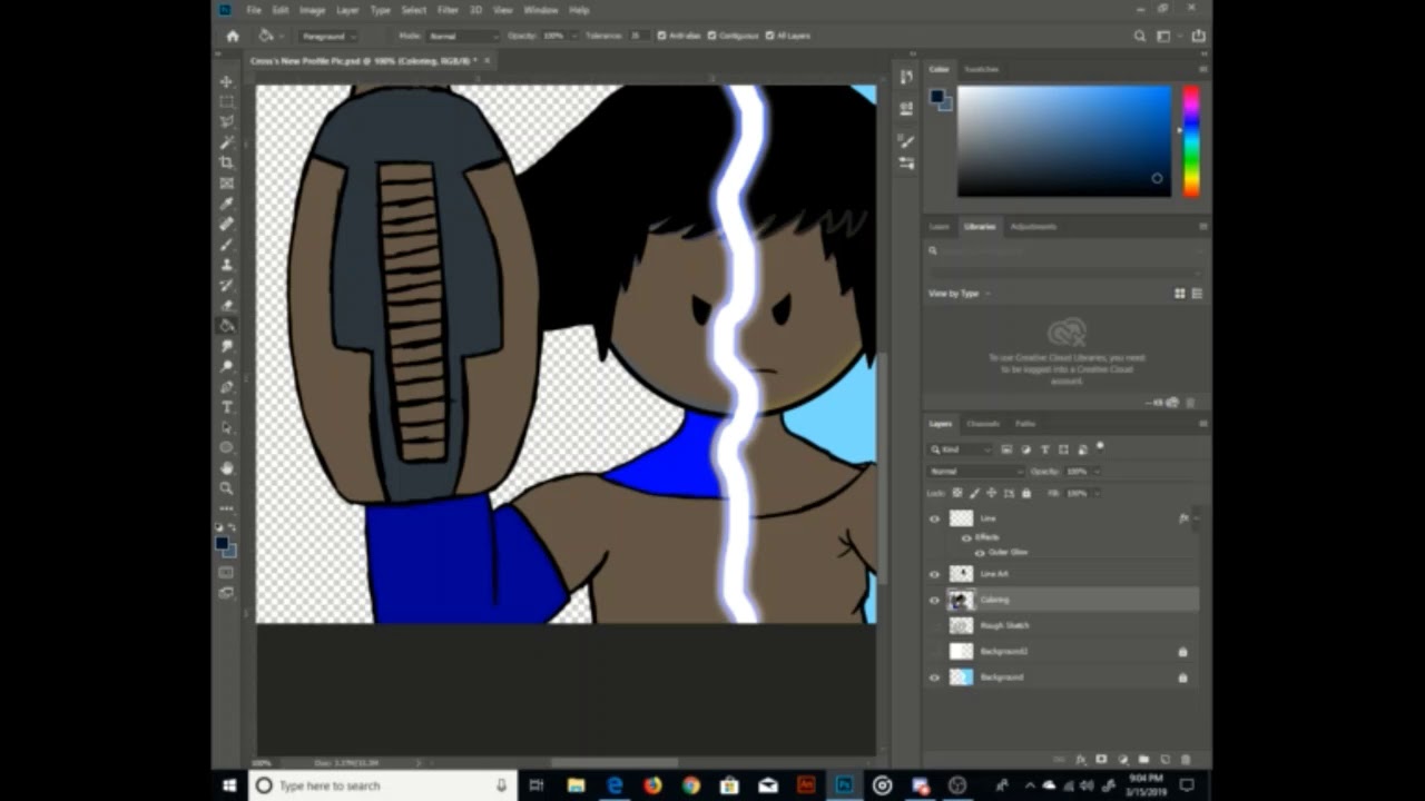 Cross's New Profile Pic Speed Art