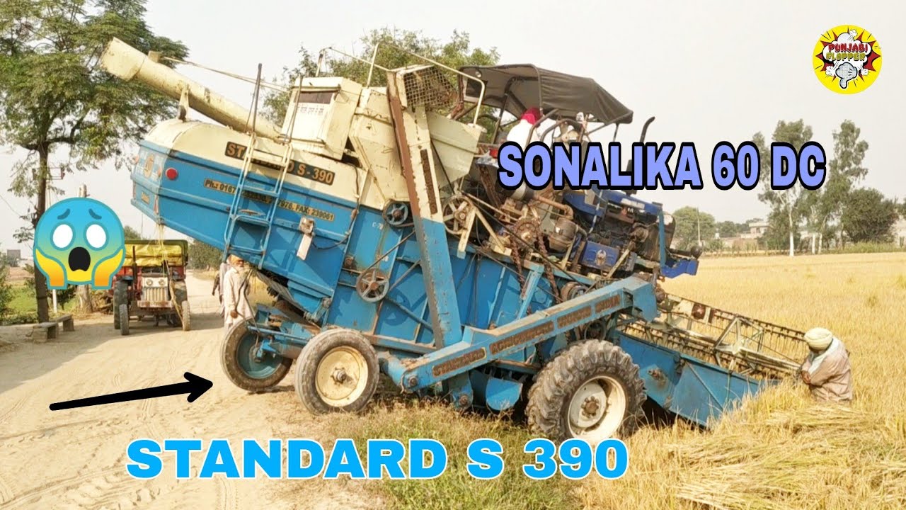 sonalika 60 dc | standard s 390 combine | swaraj 735 escort 335 | punjabi flopper