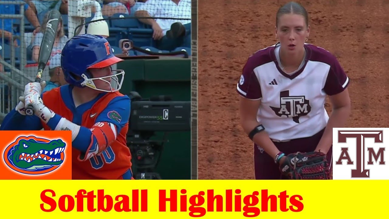 #8 Texas A&M vs #9 Florida Softball Game 2 Highlights, May 4 2024