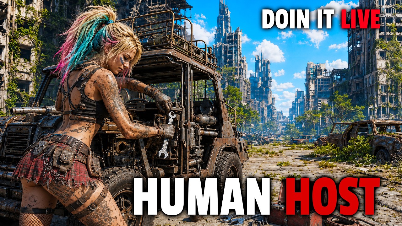 We Make A Mobile Base Or Bust! Human Host & Other Games!
