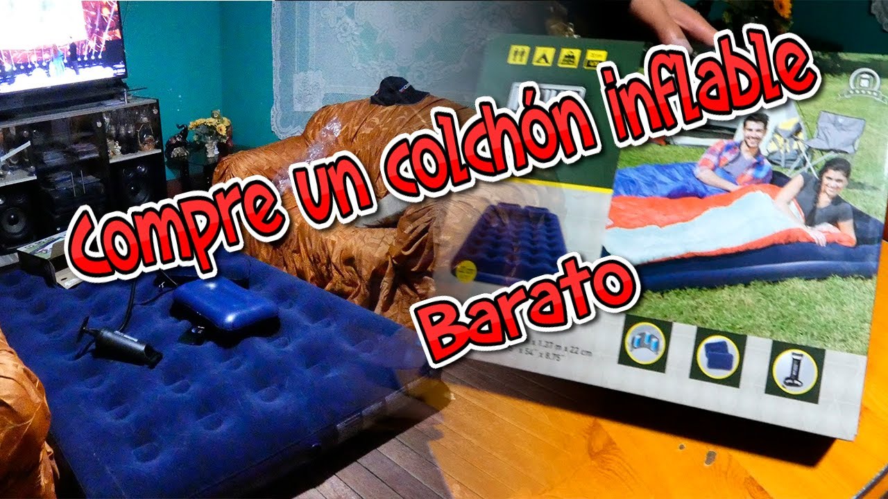 COLCHON INFLABLE BARATO