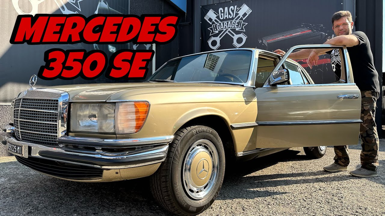 Mercedes Benz W116: la classe e l’eleganza non hanno età… #car #viral #news #auto #mercedes #old