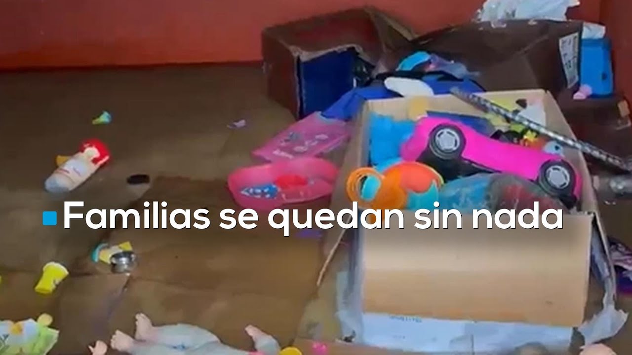 Trolebús elevado afectado | Las inundaciones en Chalco dejan un rastro de destrucción