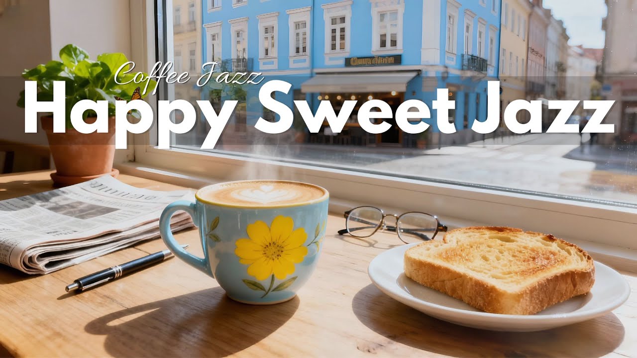 Fresh Morning Energy ☀️ Coffee Shop Jazz & Cheerful Bossa Nova