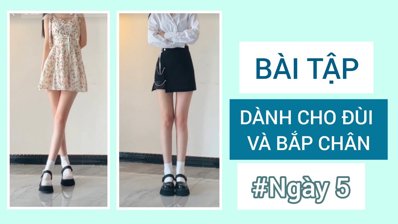 Ngày 5| Bài Tập Giảm Mỡ Đùi, Bắp Chân