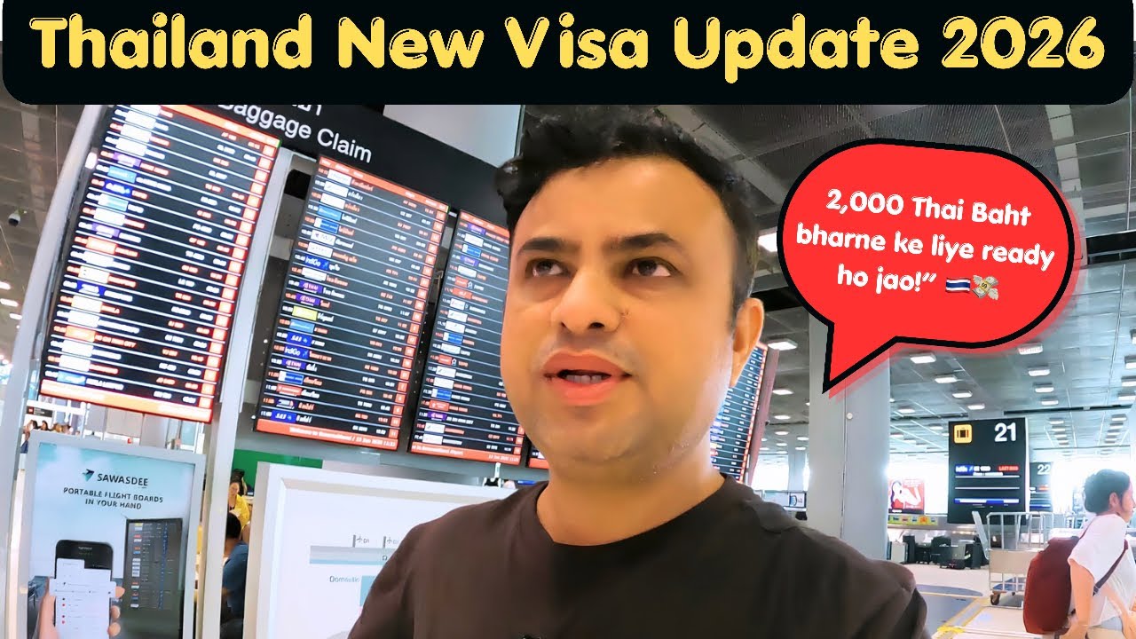 Thailand 2026 Visa On Arrival Update for Indians | Watch This before Planning your Trip to Thaila...