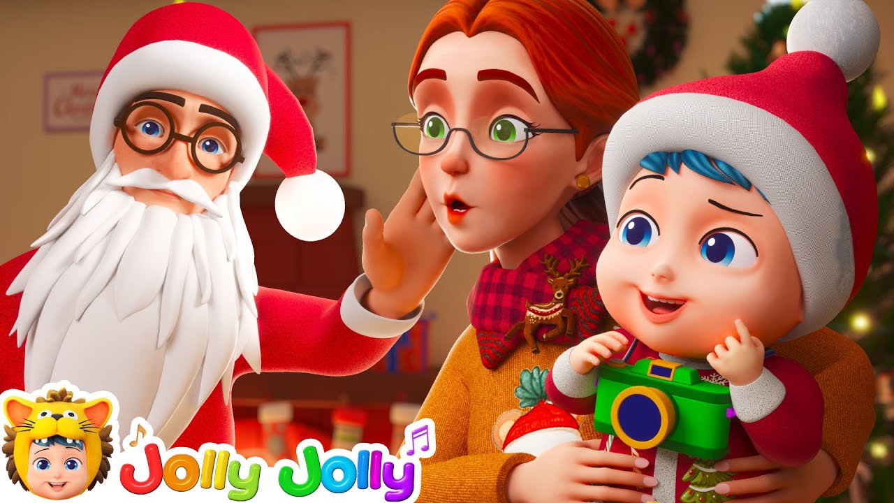 Ho Ho Ho! Is That Really Santa? Silent Night, Jingle Bells + More Christmas Songs | Jolly Jolly