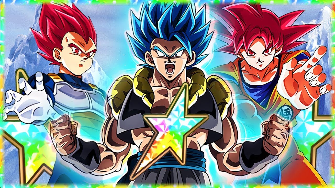 🔊 Super Saiyan Blue Gogeta! 🌈Movie Heroes NEW Category Lead Showcase! Dragon Ball Z Dokkan Battle!