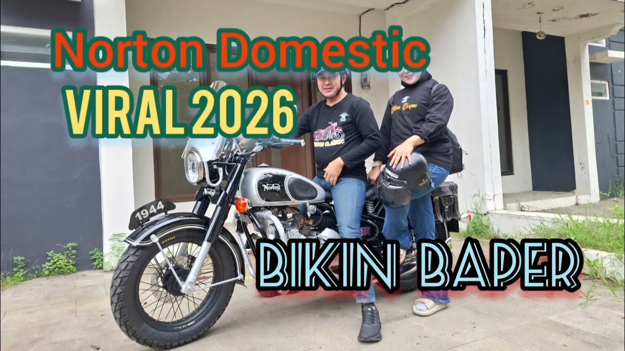 Norton Perdana Tanpa Kopling yang bikin BAPER & VIRAL