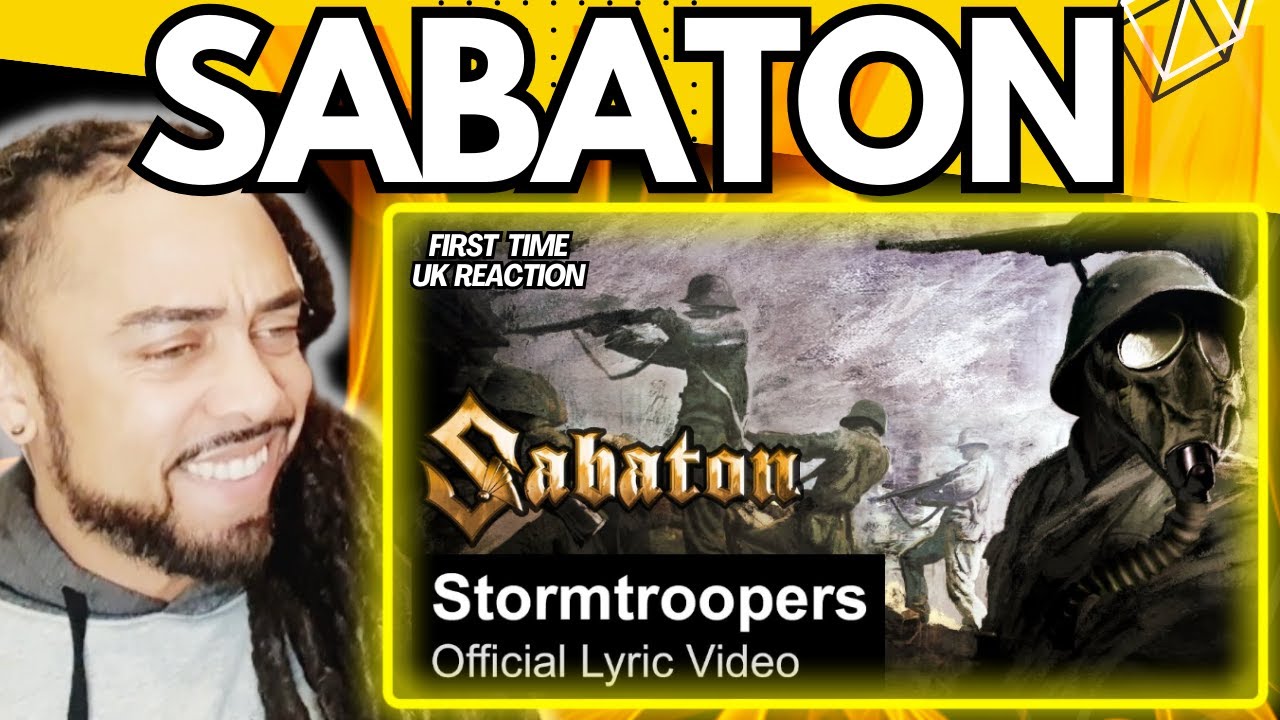 LET'Z GO!!!! SABATON - Stormtroopers [FIRST TIME UK REACTION]