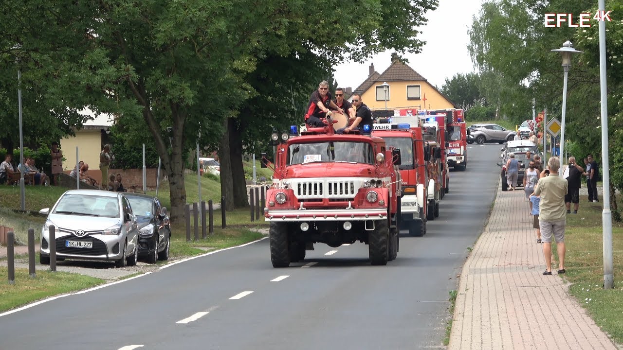 Festumzug 95 Jahre FF Langenbogen