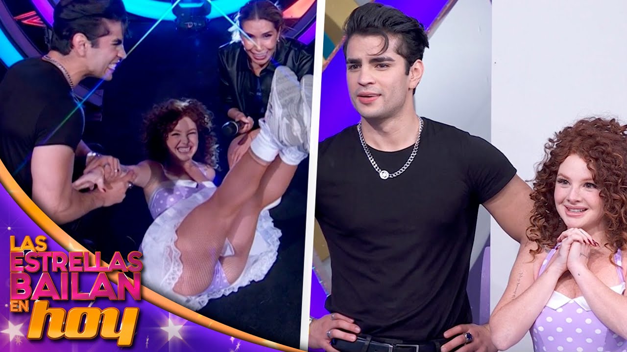 ¡Su mejor baile! Briggitte se ‘DESMAYA’ tras recibir las mejores calificaciones junto a Aarón | Hoy