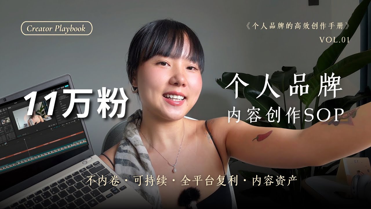 一个人，从0到11W粉，全平台内容创作SOP大公开