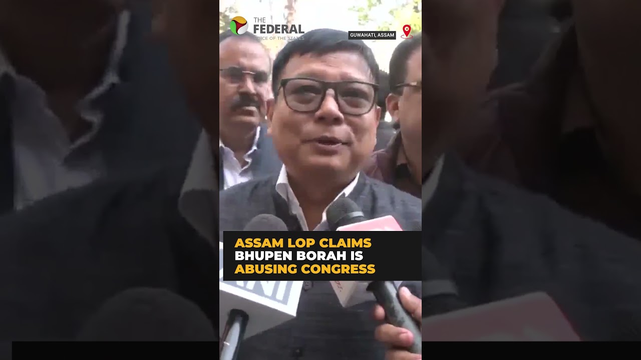 Debabrata Saikia reacts to Bhupen Borah&rsquo;s remarks, hints at BJP shift | #shorts