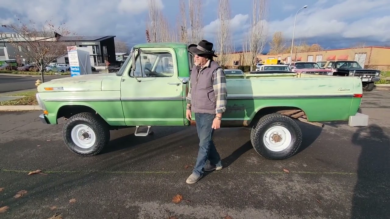Classic Patina 1972 Ford F-250 Custom Highboy