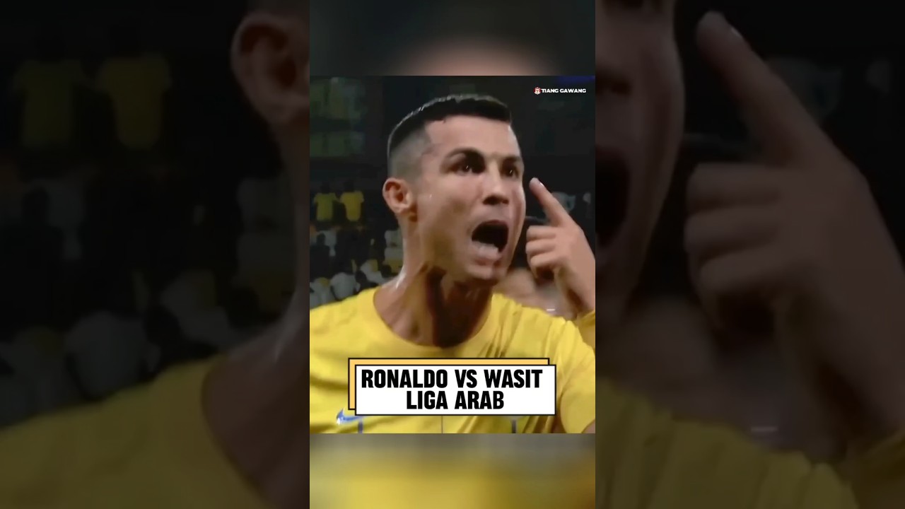 Ronaldo vs Wasit Liga Arab Yang Dzolim