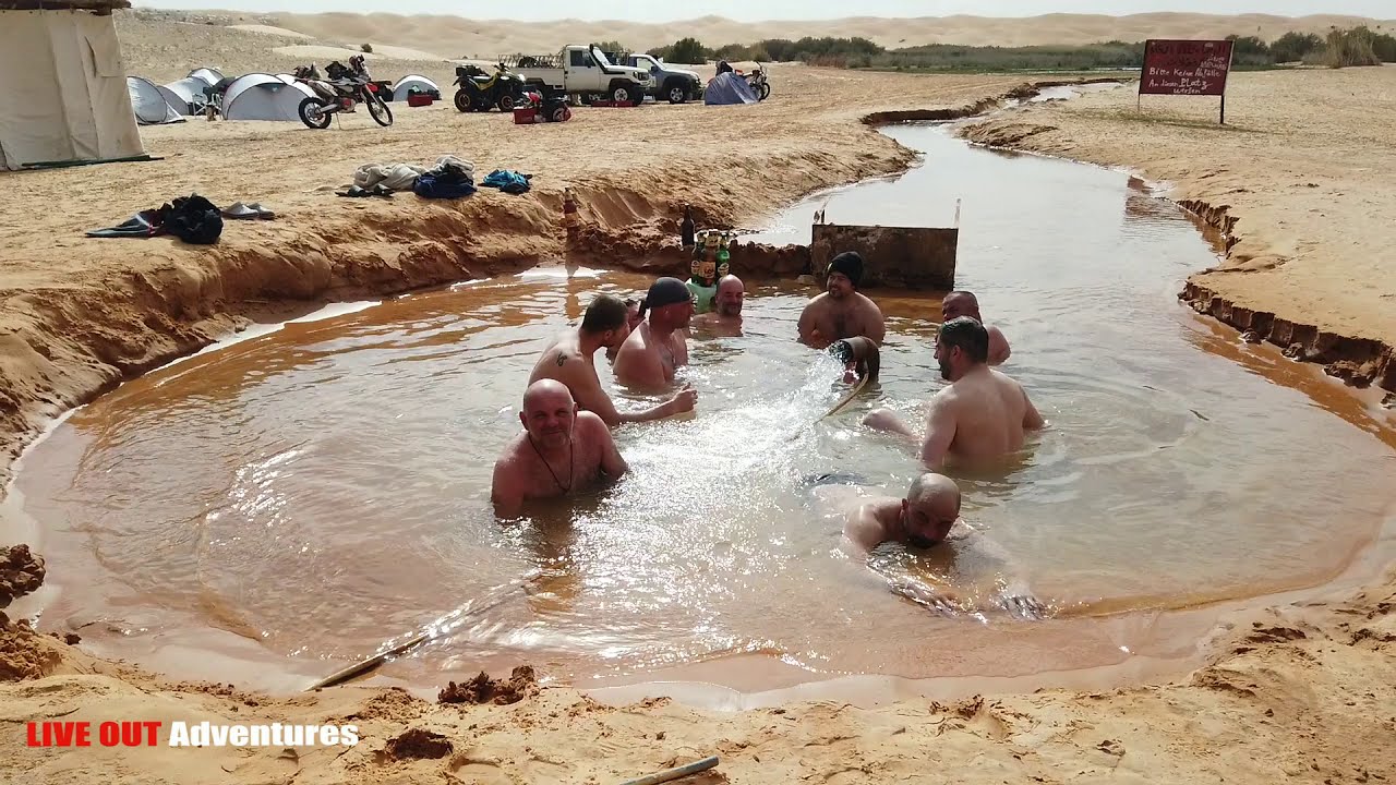 Deserto in moto - tunisia Ain Ouadette - noleggio moto