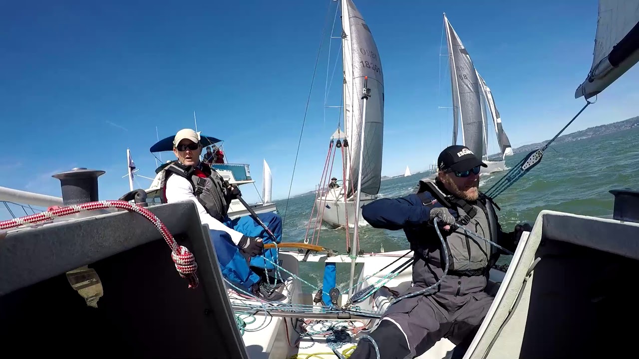 Jack Frost Series 2021- Olson 25 Fleet - Encinal Yacht Club - Race 1 of the final weekend