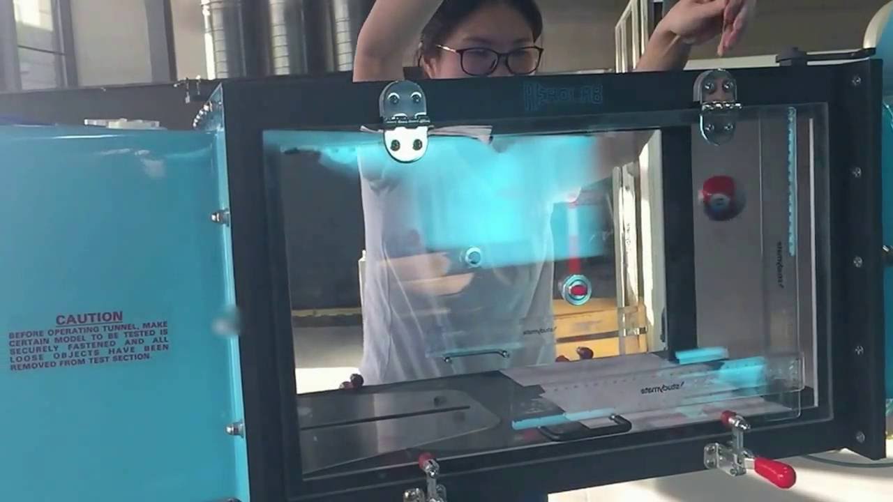 Ball Dropping in the AEROLAB Low-speed Wind Tunnel