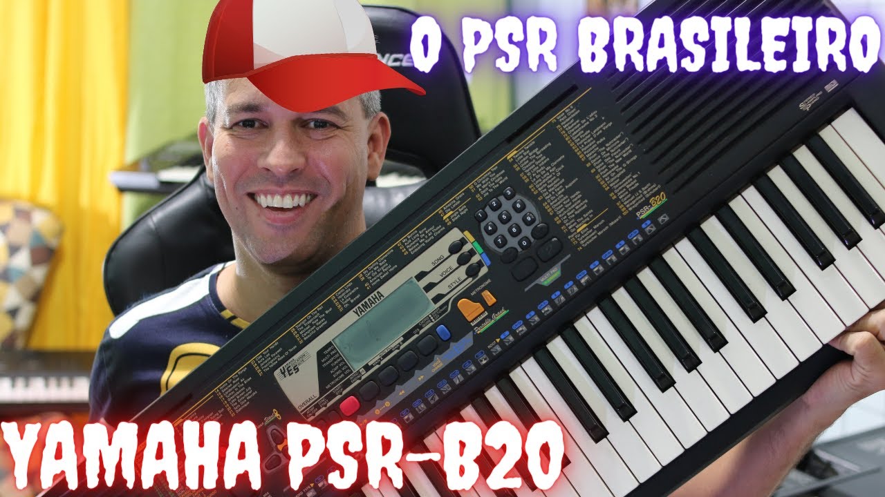 YAMAHA PSR-B20 - REVIEW by TIAGO MALLEN (FACTORY SOUNDS) #yamahapsr #psrbrasil