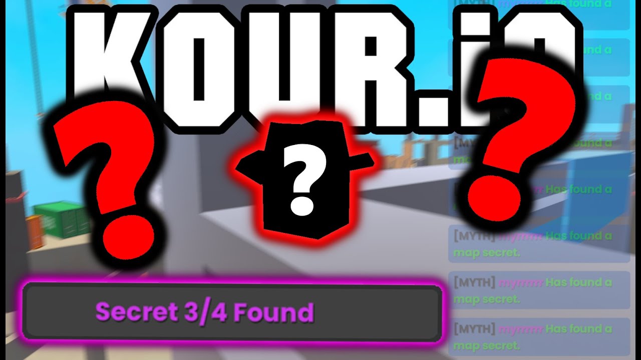 ALL KOUR.IO MAP SECRETS