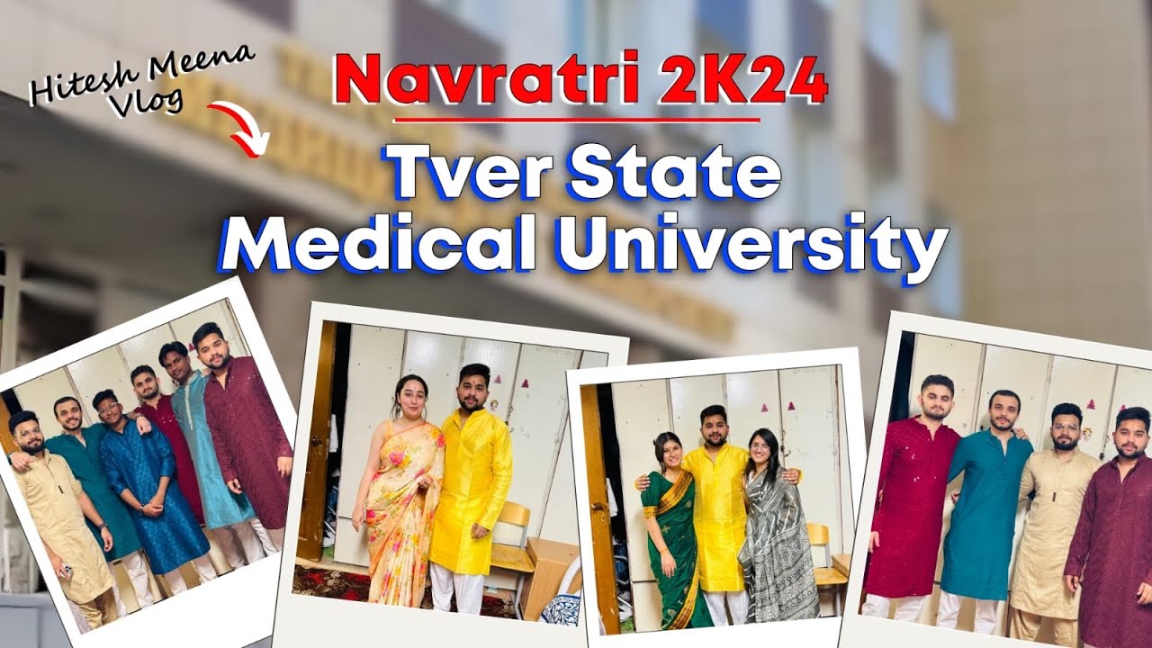 Navratri 2k24 in Russia/Tver state medical university/Mbbs in Russia #mbbsinrussia #navratri