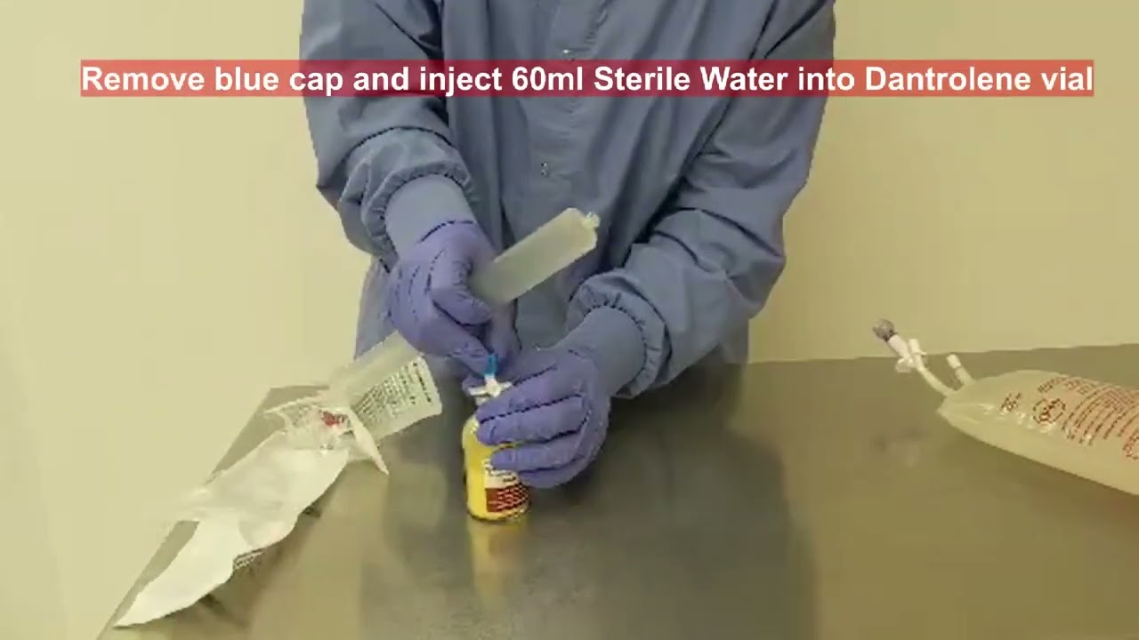 Mixing Dantrolene Video