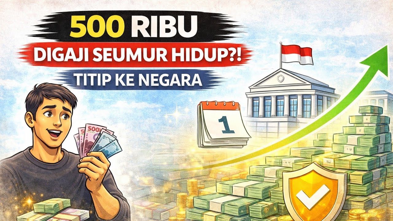 Cuma 500 Ribu Bisa Gajian Seumur Hidup? 5 Cara Titip Modal ke Negara!