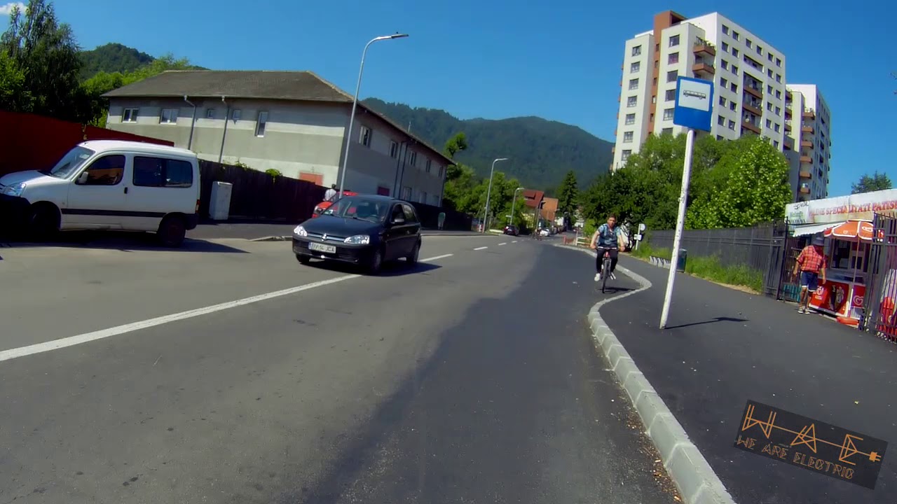 Plimbare cu trotineta in Brasov. Noua, Racadau, sub Tampa, Solomon, Turnul Alb, Cetate.