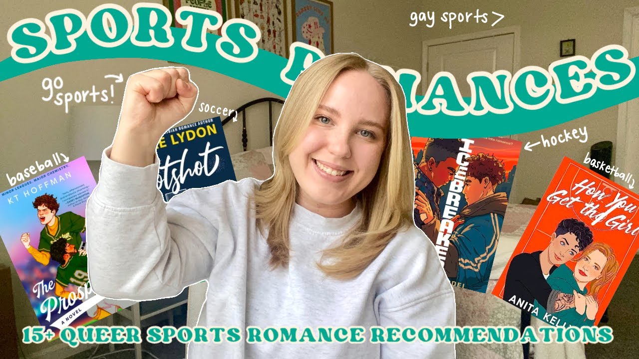 Queer Sports Romance Recommendations ⚽🏒🏀 | BEST lgbtqia+ romances w/ hockey, baseball, soccer, etc.