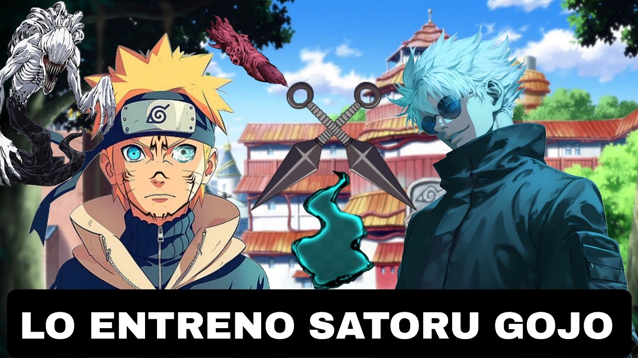 QHPS Naruto hubiera conocido a Satoru Gojo y lo hubiera entrenado
