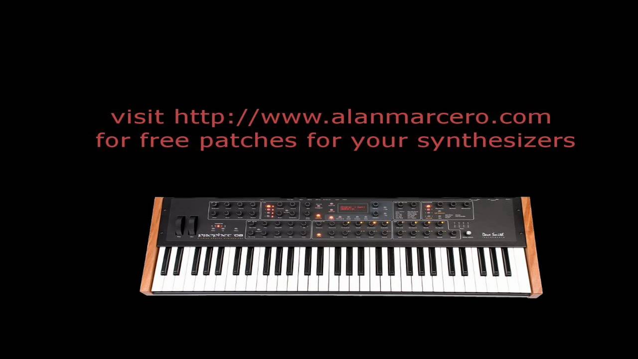 Analog Synthesizer DSI Prophet '08 Trance Patches Audio Demo