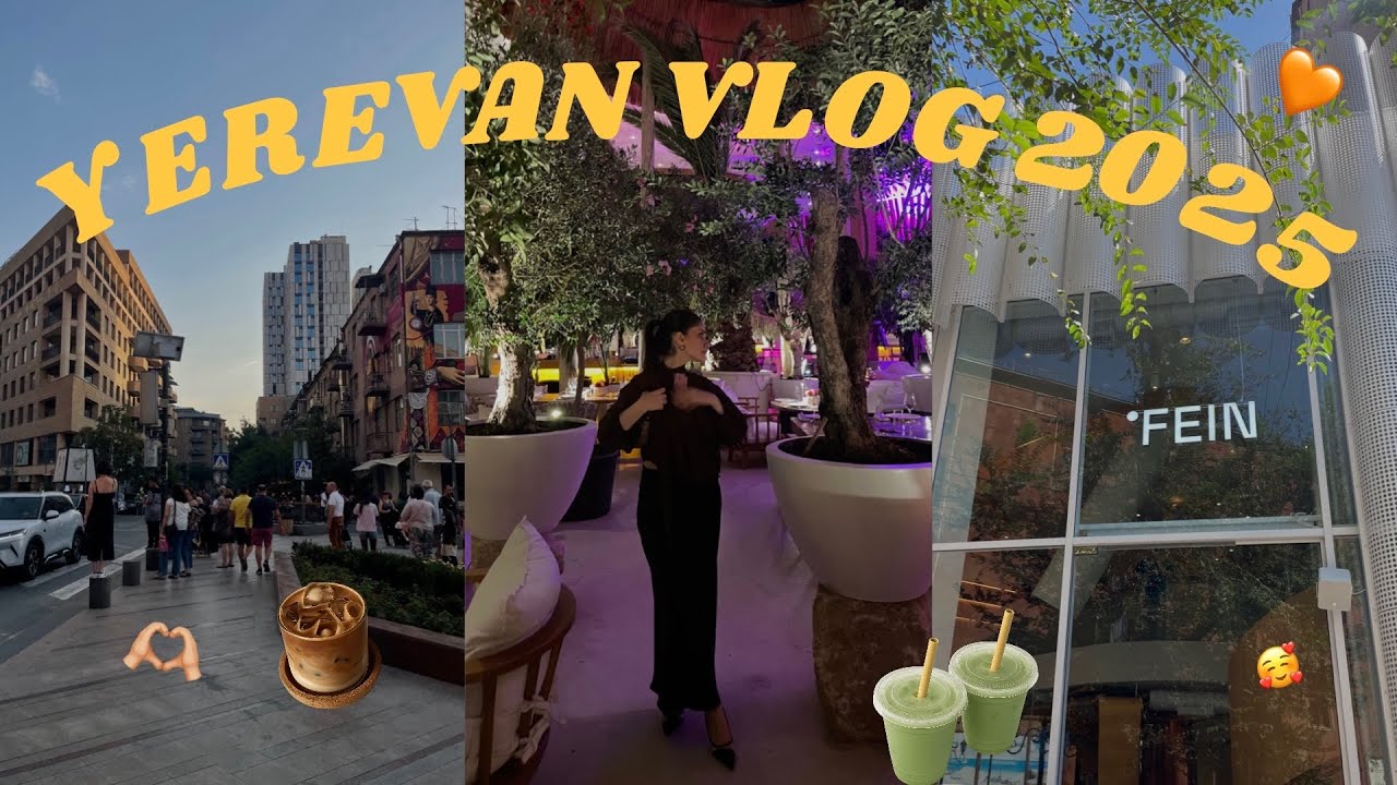 ARMENIA VLOG 2025: Yerevan, café hopping, restaurants, shopping, city strolling