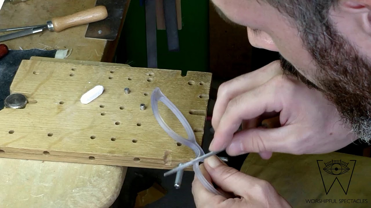 Making Spectacles Entirely by Hand - Worshipful Spectacles Bespoke