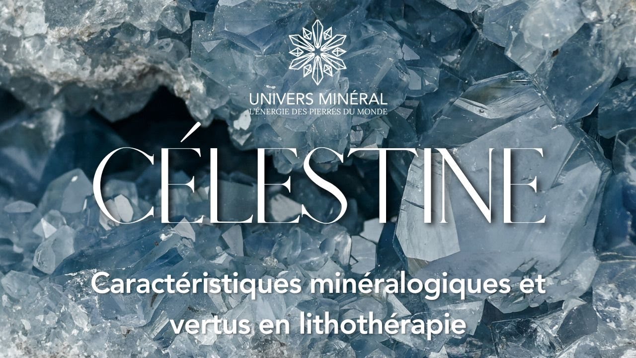 Célestine - Origine, propriétés et vertus en lithothérapie