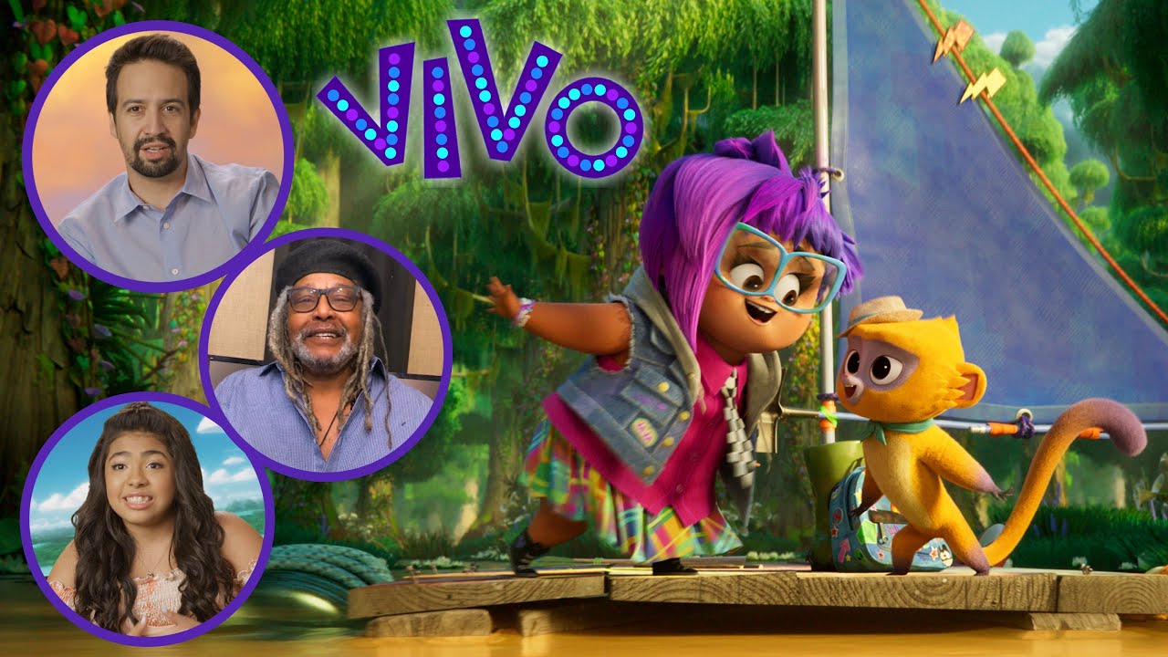 Sony’s VIVO (Netflix) Cast interview “Soundbites” Lin Manuel Miranda