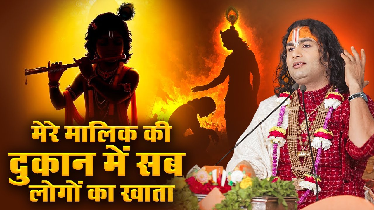 चेतावनी भजन | मेरे मालिक की दुकान में सब लोगों का खाता | Mere Malik Ki Dukan Mein | अनिरुद्धाचार्य