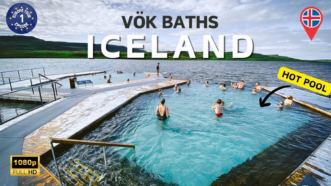 Vok Baths Iceland: Relax and Unwind in Geothermal Bliss | Europe Tour 2024 - Ep 01