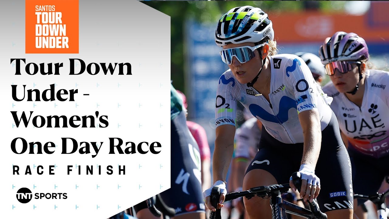 A LONG TIME COMING ☺️ | Tour Down Under - Women's One Day Race | TNT Sports Cycling