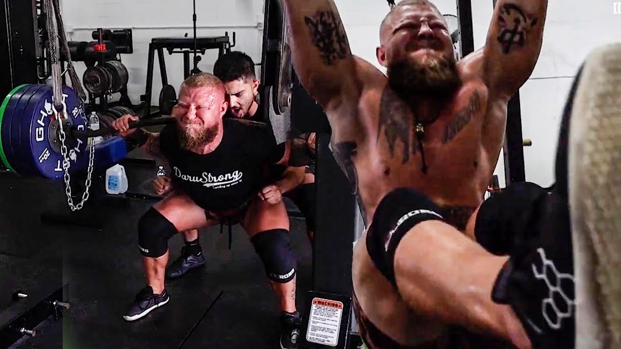 HEAVY SQUATS & UPPER BODY PRESSING | PHIL DARU