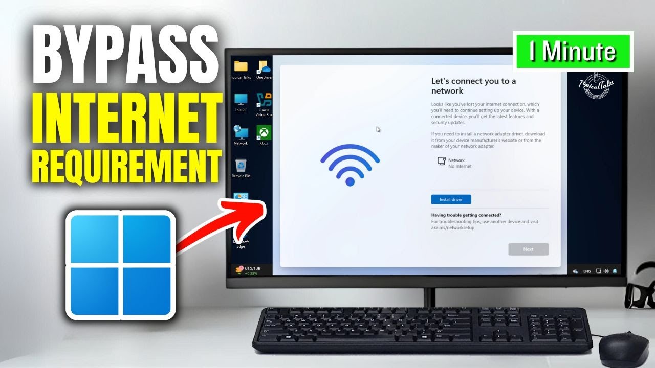 How to Bypass Lets Connect You to a Network on Windows | Full Guide