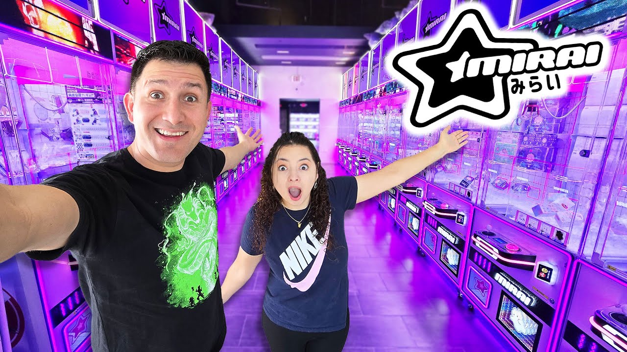 Brand NEW Claw Machine Arcade in Orlando! Mirai!