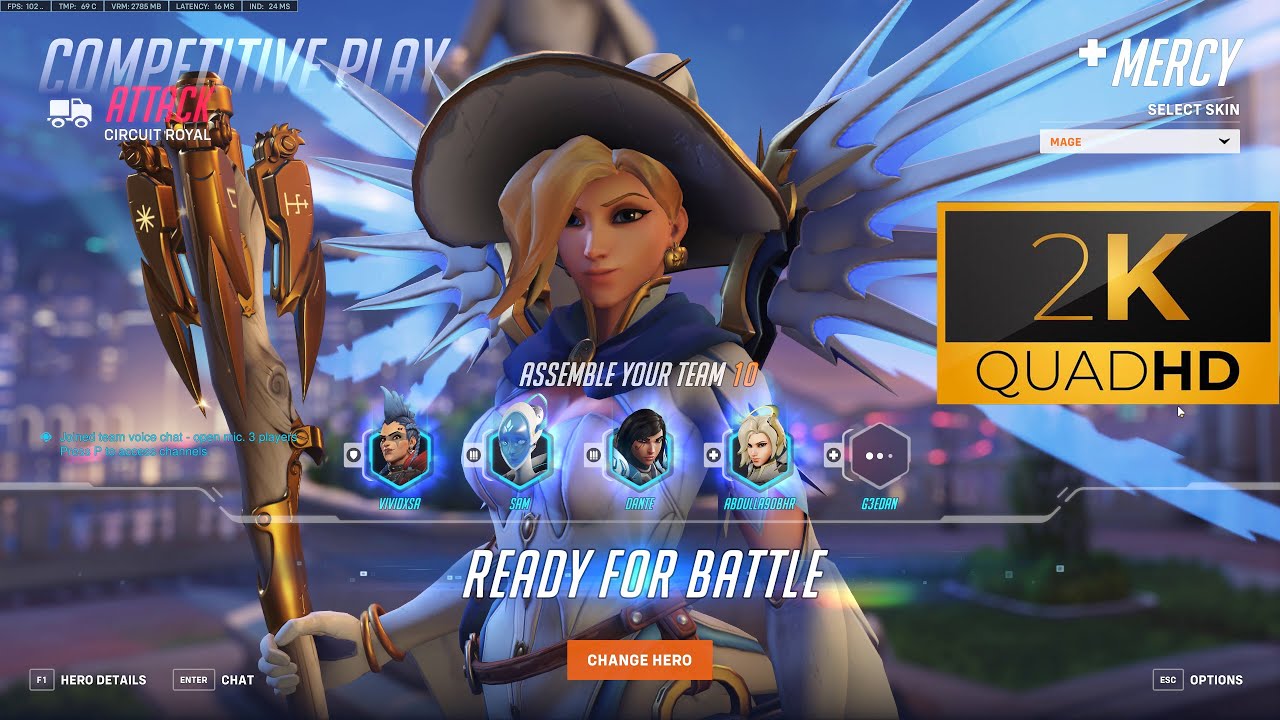 Overwatch 2 GamePlay COMPTITIVE 2K