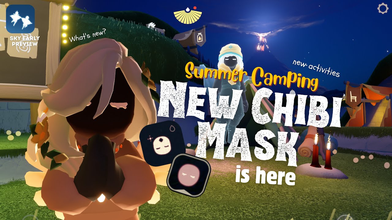 NEW Black Chibi Mask is HERE! | Days of Summer Camping Preview