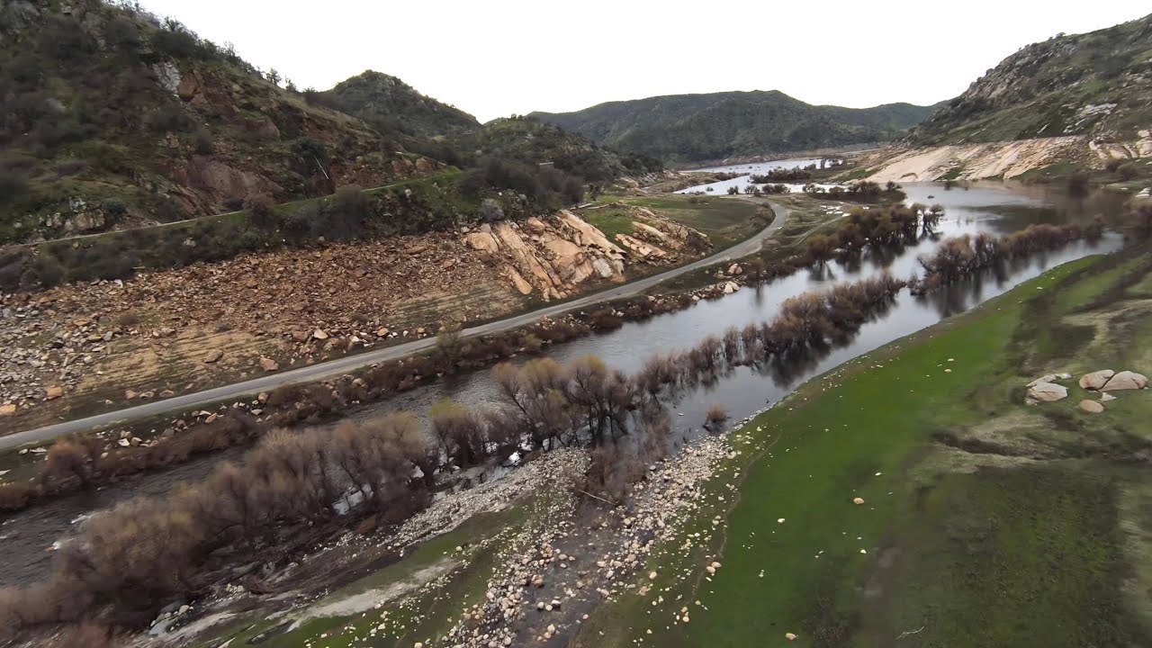 Cinematic FPV - Kaweah River - Three Rivers, CA (4K)