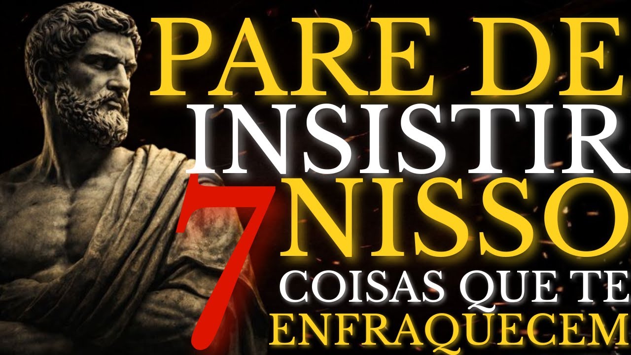 PARE de INSISTIR Nisso — 7 COISAS Que Estão Te ENFRAQUECENDO em 2026 | DISCIPLINA DO SILÊNCIO