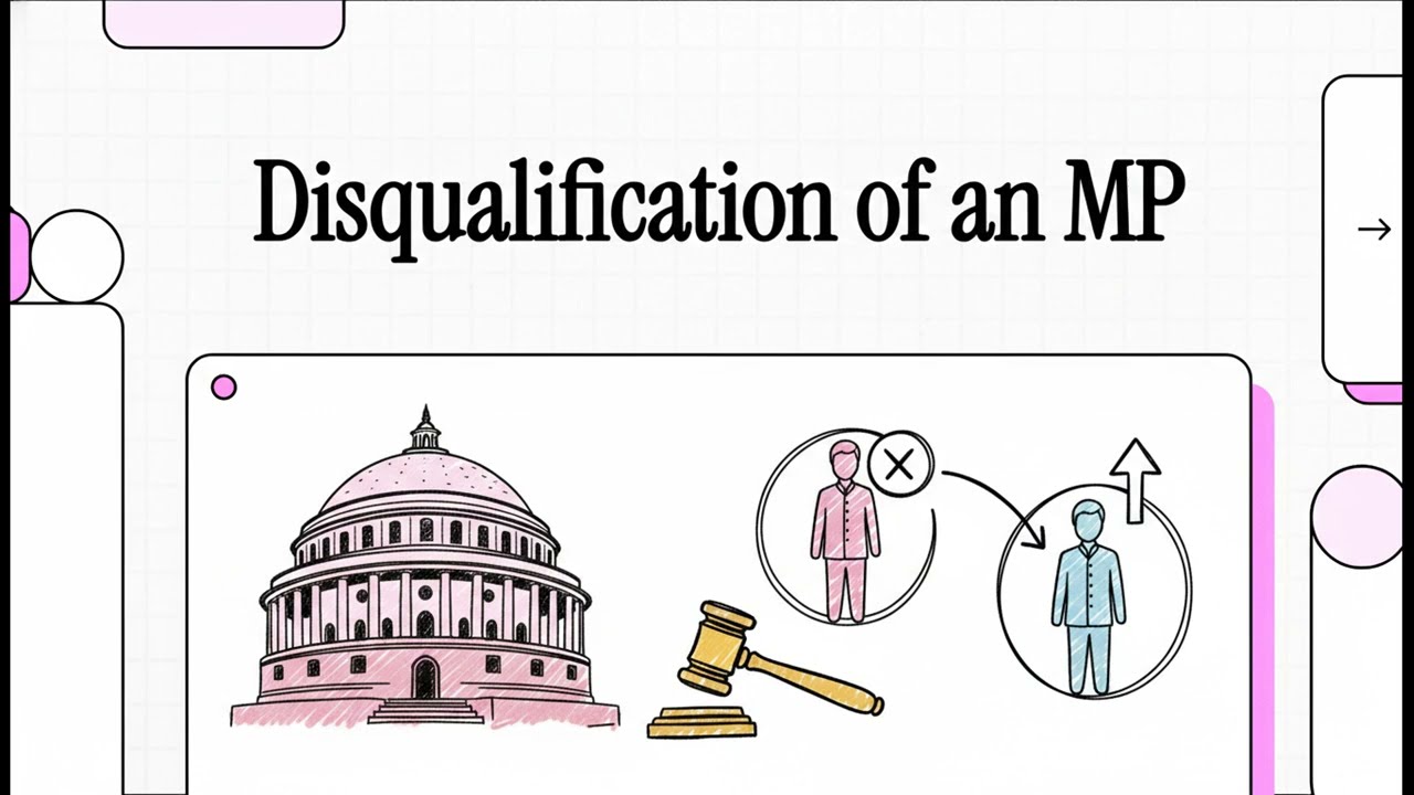 Disqualification of Members of Parliament | Political Science |