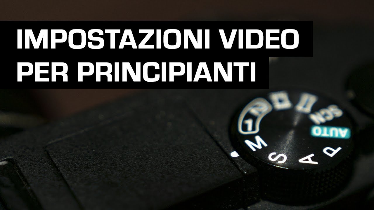 COME settare la MIRRORLESS per girare VIDEO