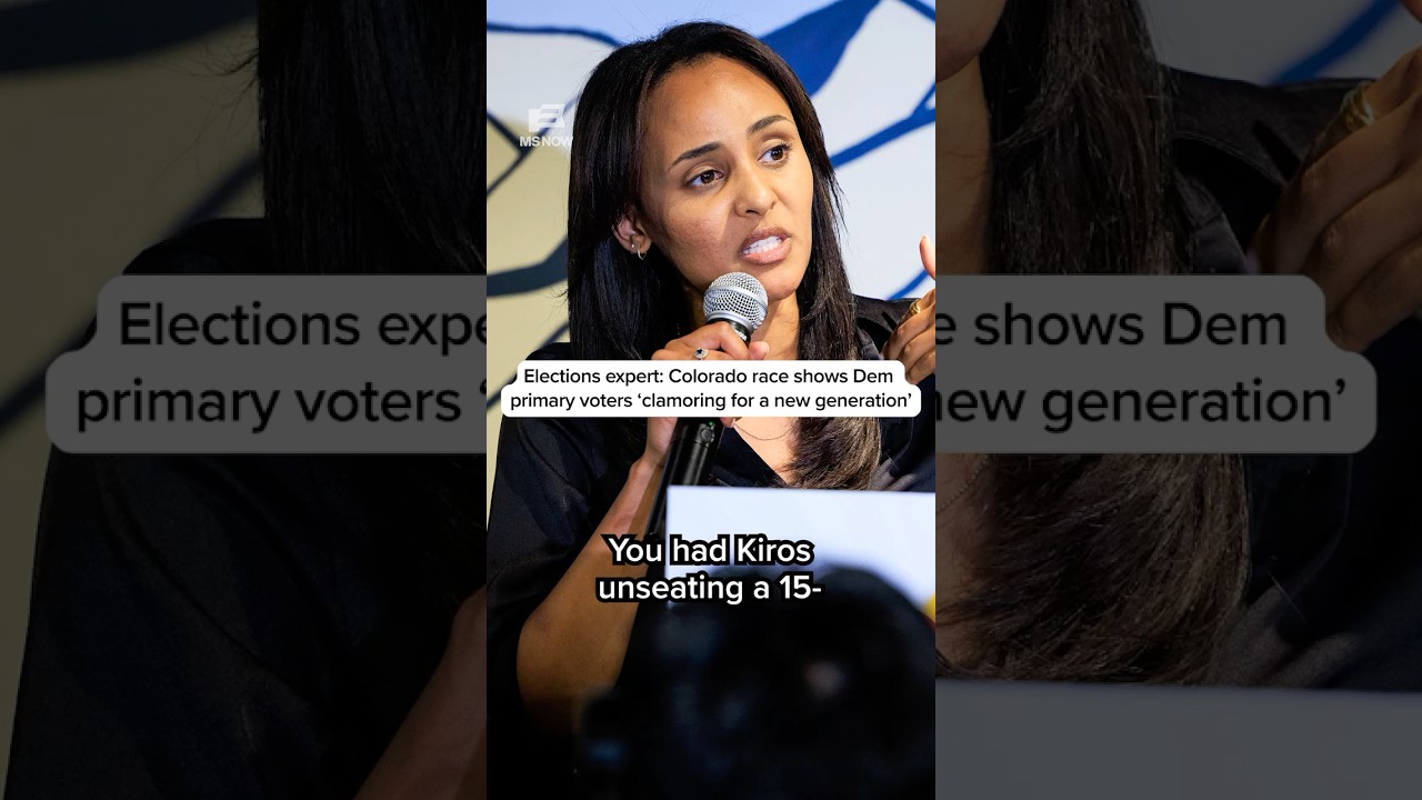 Elections expert: Colorado race shows Dem primary voters &lsquo;clamoring for a new generation&rsquo;